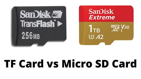 what is a tf card|tf card vs micro sd.